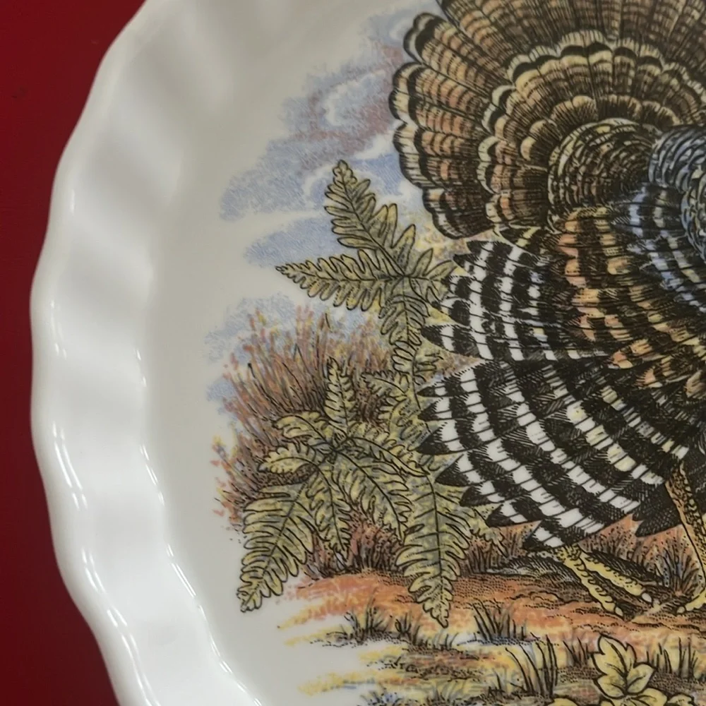Thanksgiving Multicolor by QUEEN'S 8.75” D 1.25”H